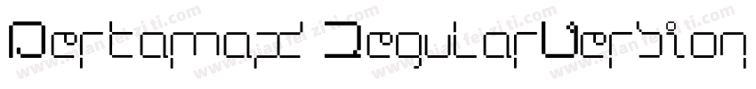 Pertamax RegularVersion 1.00字体转换
